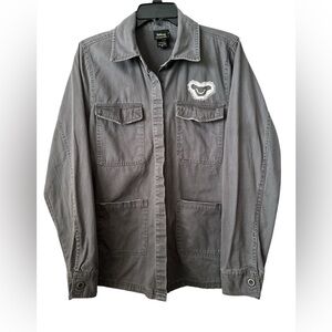 Her Universe Charcoal Shirt Jacket